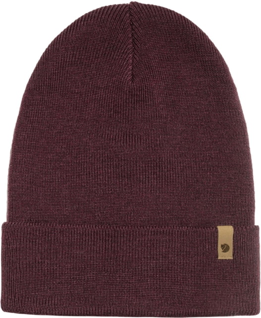 Fjallraven Classic Knit Hat Dark Garnet
