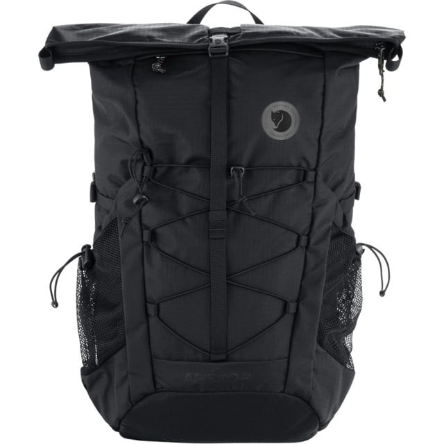 Fjallraven Abisko Hike Foldsack Backpack Black One Size  Size - Fjallraven