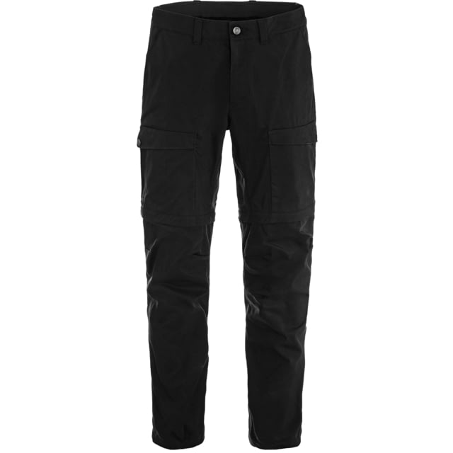 Fjallraven Fjallraven Abisko Hybrid Trail Zip-off Trousers - Men's Regular Black 50 - $188.00 at Optics Planet