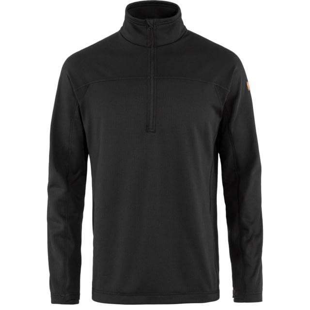 Fjallraven Fjallraven Abisko Lite Fleece Half Zip - Men's Black 2XL - $95.99 at Optics Planet