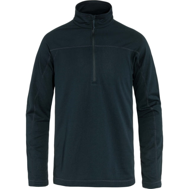 Fjallraven Fjallraven Abisko Lite Fleece Half Zip - Men's Dark Navy Large - $79.99 at Optics Planet