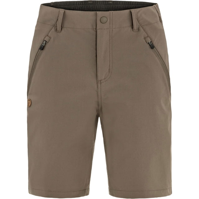Fjallraven Fjallraven Abisko Trail Stretch Shorts - Women's Suede Brown 36 - $108.00 at Optics Planet