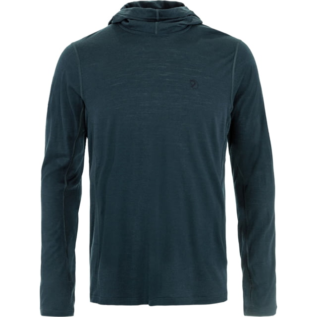 Fjallraven Fjallraven Abisko Wool Hoodie - Men's Dark Navy Large - $140.00 at Optics Planet