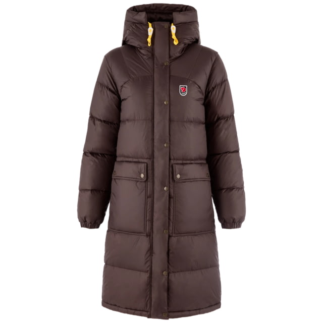 Fjallraven Fjallraven Expedition Long Down Parka - Women's Black Oak Large - $730.00 at Optics Planet