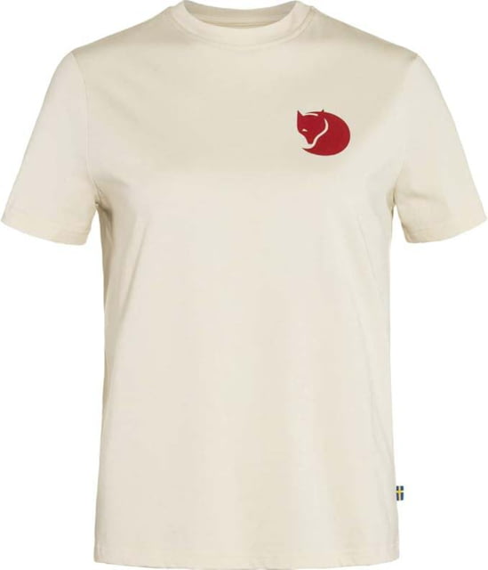 Fjallraven Fox Boxy Logo Tee - Women's Chalk White Extra Large