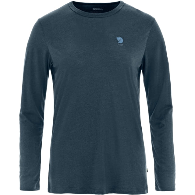 Fjallraven Fjallraven High Coast Long Sleeve - Women's Navy Medium - $64.00 at Optics Planet