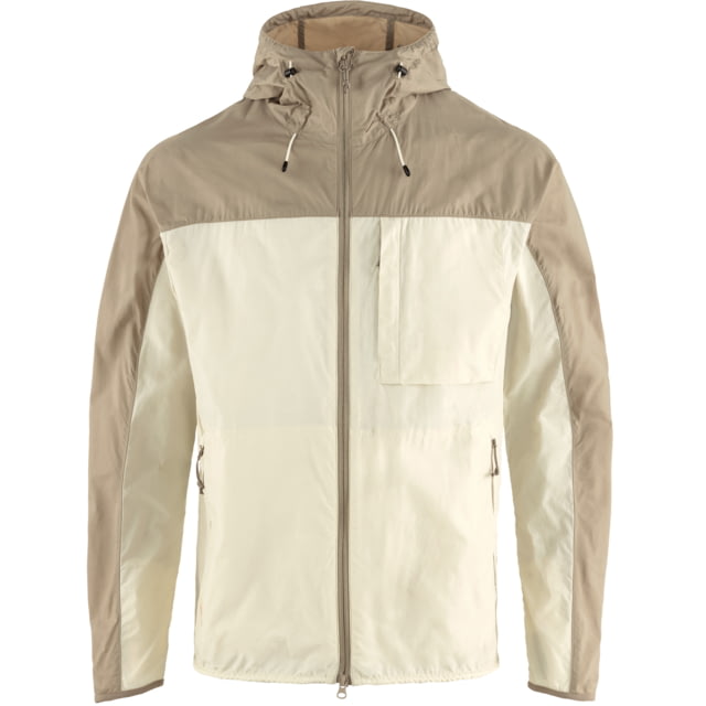 Fjallraven Fjallraven High Coast Wind Jacket - Men's Chalk White-Fossil Large - $136.00 at Optics Planet