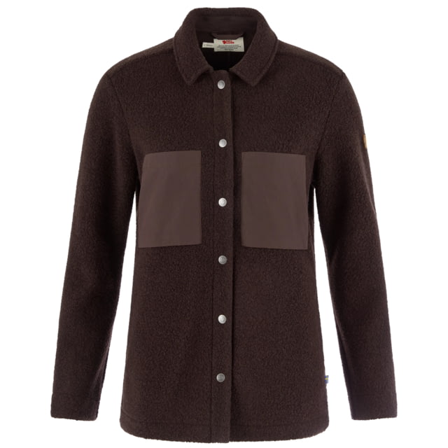 Fjallraven Kaitum Overshirt Top - Women's Black Oak Small