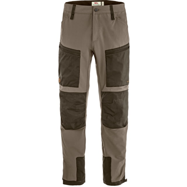 Fjallraven Fjallraven Keb Agile Trousers - Men's Suede Brown-Dark Olive 54/R - $210.00 at Optics Planet