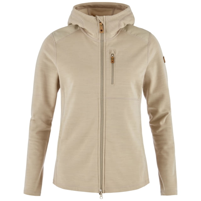 Fjallraven Fjallraven Keb Fleece Hoodie - Women's Fossil Small - $250.00 at Optics Planet