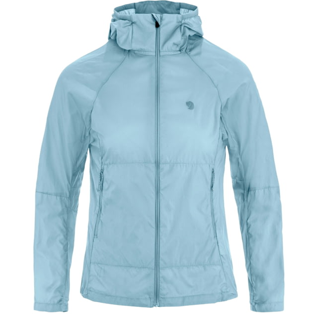 Fjallraven Fjallraven Keb Latt Wind Jacket - Women's Breeze Blue Medium - $132.00 at Optics Planet