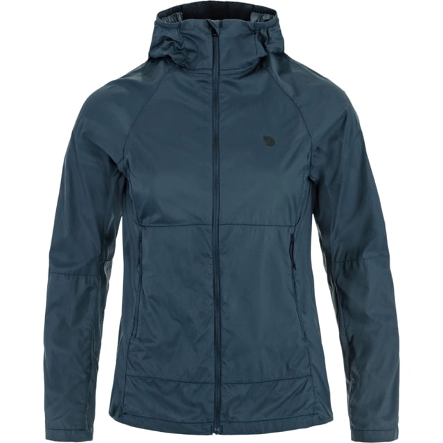 Fjallraven Fjallraven Keb Latt Wind Jacket - Women's Mountain Blue Extra Small - $132.00 at Optics Planet