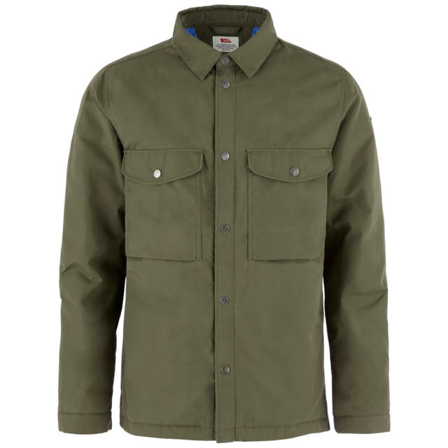 Fjallraven Ovik Down Shirt Jacket - Men's Laurel Green Medium
