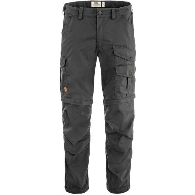 Fjallraven Fjallraven Vidda Pro Lite Zip-off Trousers - Men's Regular Dark Grey 46 - $164.00 at Optics Planet