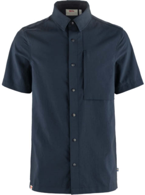 Fjallraven High Coast Pack Short Sleeve Shirt - Men's Dark Navy Extra Large