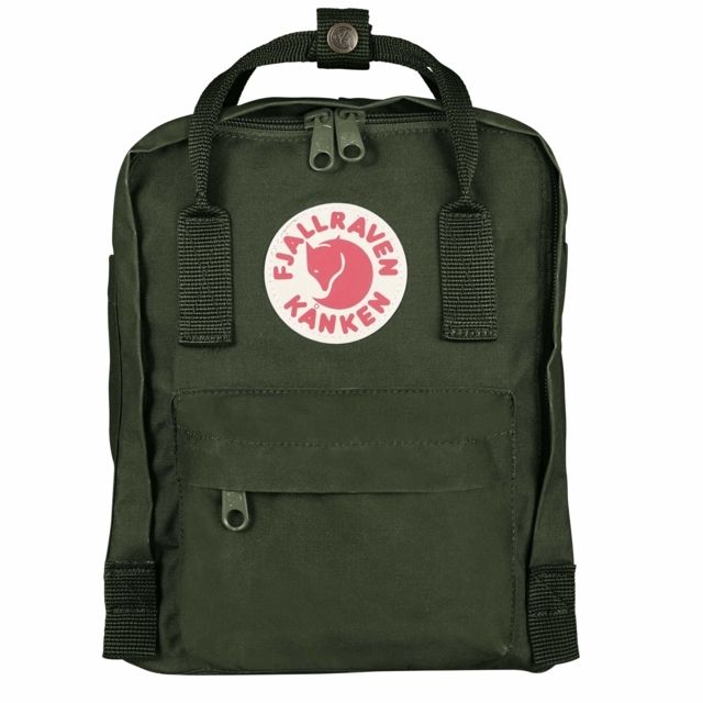 Fjallraven Kanken Mini Backpack Forest Green One Size  Size - Fjallraven