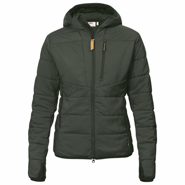 Fjallraven Keb Padded Hoodie - Women's Deep Forest Extra Small