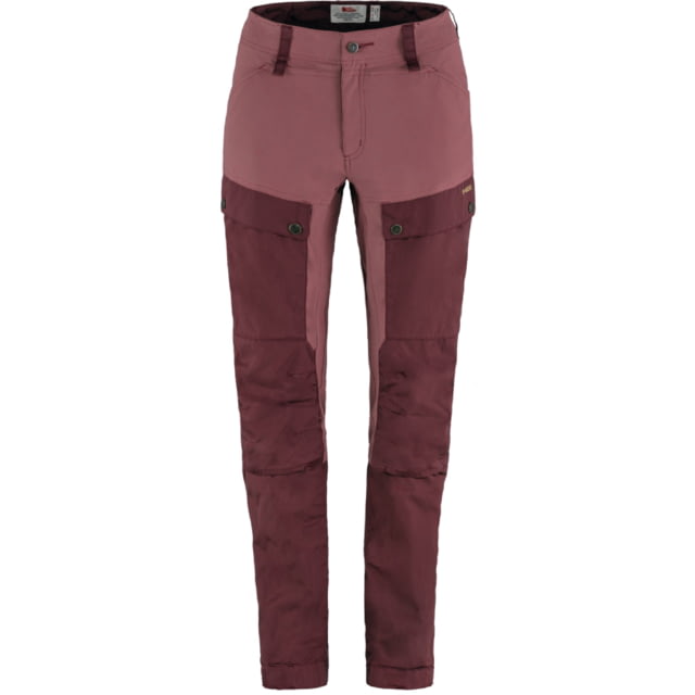 Fjallraven Fjallraven Keb Trousers Curved - Womens Regular Inseam Port/Mesa Purple 34/Regular - $250.00 at Optics Planet