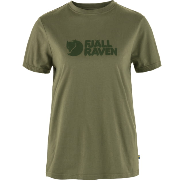 Fjallraven Logo Tee - Women's Green Large