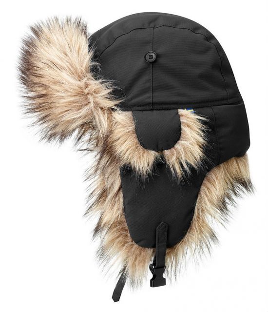 Fjallraven Nordic Heater Hat - Men's-Black-Small