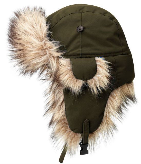 Fjallraven Nordic Heater Hat - Men's-Dark Olive-Large