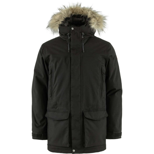 Fjallraven Nuuk Lite Parka - Men's Black 2XL
