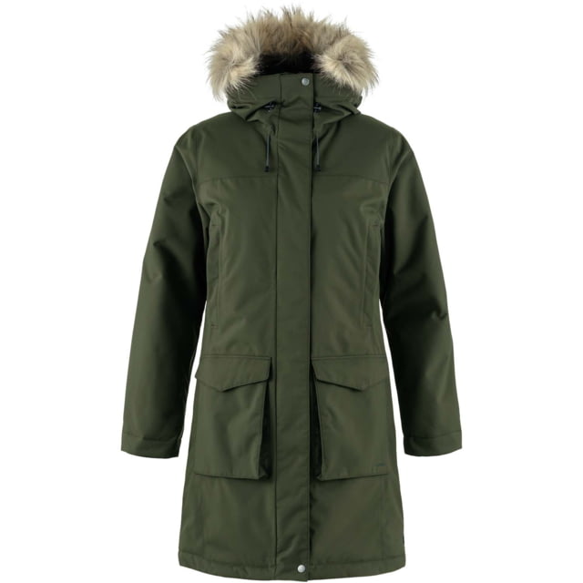 Fjallraven Nuuk Lite Parka - Women's Deep Forest Medium