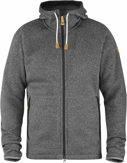 Fjallraven Fjallraven Ovik Fleece Hoodie Mens Dark Grey S - $89.55 at Optics Planet