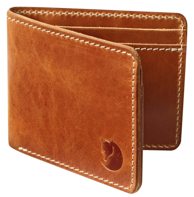 Fjallraven Ovik Wallet Leather Cognac  Size - Fjallraven