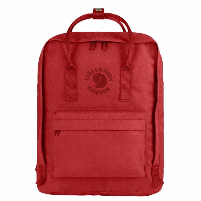 Fjallraven Re-Kanken Backpack Red One Size - Fjallraven