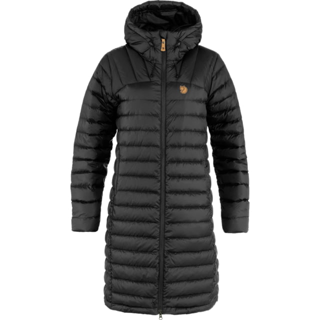 Fjallraven Snow Flake Parka - Womens Black Small