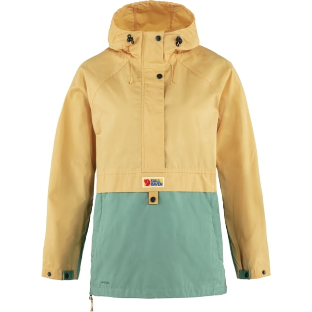 Fjallraven Vardag Anorak - Women's Mais Yellow-Aloe Green Small