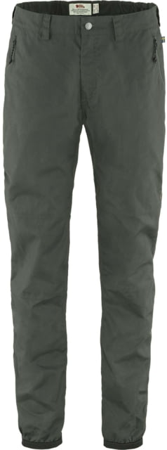 Fjallraven Vardag Trousers - Men's 52 in Short Stone Grey
