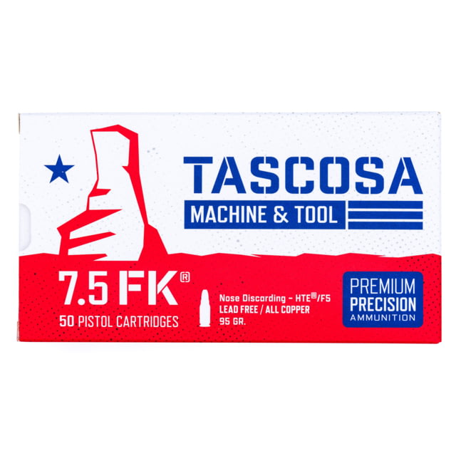 Italian Firearms Group 7.5FK 95gr Hollow Point 50 Per Box/12 Case TMTAMMOF5 - Fk Brno