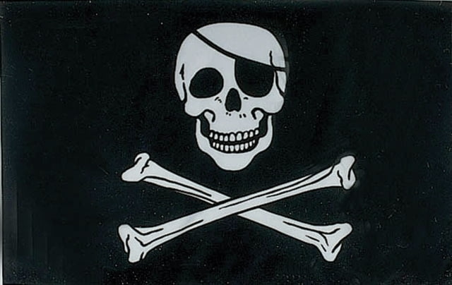 Flags Jolly Roger Flag Measures 3 Ft X 5 Ft - Flags