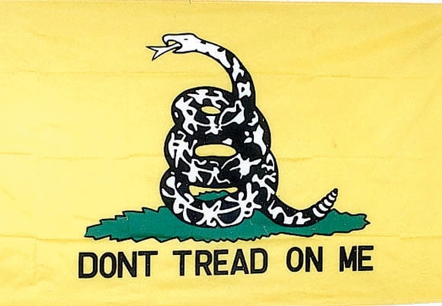 Flags Yellow Gadsden Flag Don'T Tread On Me Measures 3 Ft X 5 Ft - Flags
