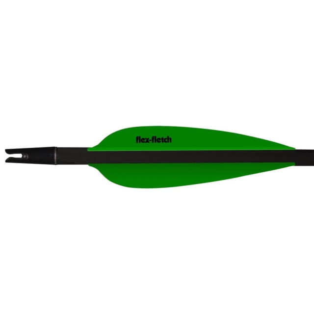 Flex Fletch FFP ShieldCut Vane 3.6 in. 39 pk. Neon - Flex Fletch