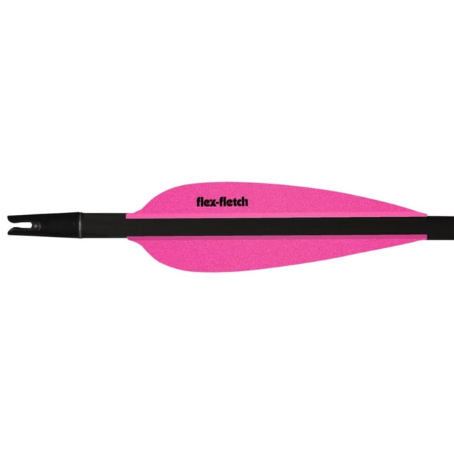 Flex Fletch FFP ShieldCut Vane 3.6 in. 39 pk. Pearl Pink - Flex Fletch