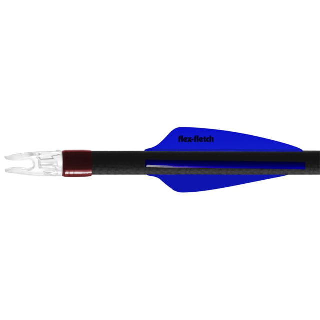 Flex Fletch FFP ShieldCut Vane Blue 1.87 in. 36 pk.