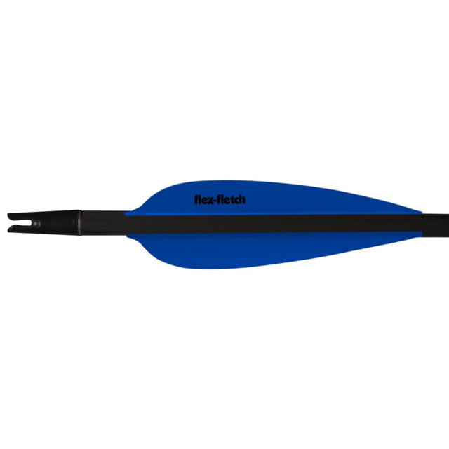 Flex Fletch FFP ShieldCut Vane Blue 3.6 in. 36 pk. - Flex Fletch