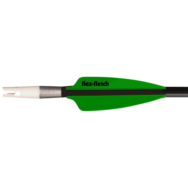 Flex Fletch FFP ShieldCut Vane Neon Green 2.25 in. 36 pk. - Flex Fletch