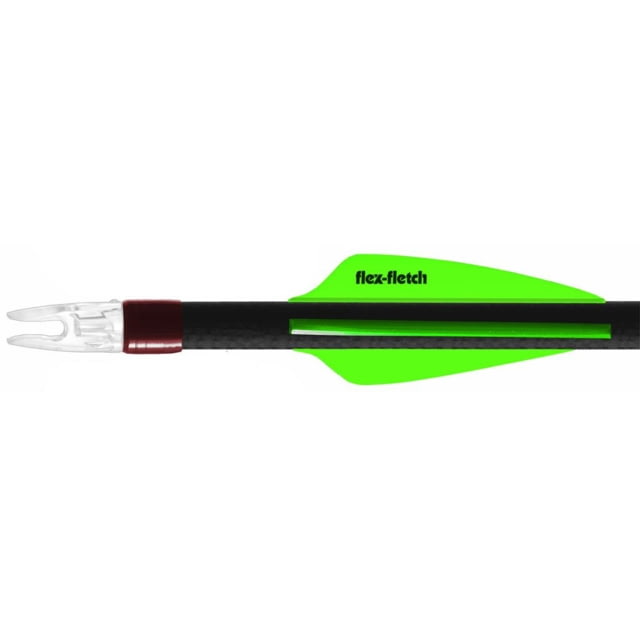 Flex Fletch FFP Vane 1.87 in Cosmic Green Pack of 100 - Flex Fletch