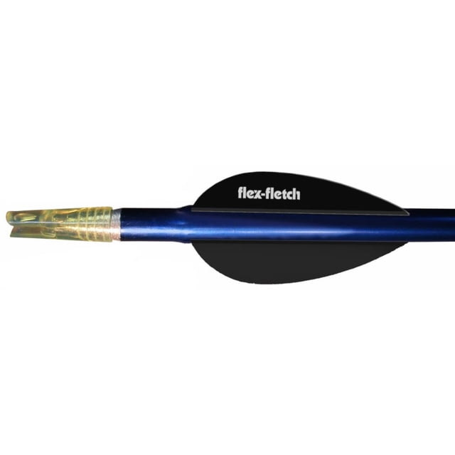 Flex Fletch FFP Vane 2 in Black Pack of 100 - Flex Fletch