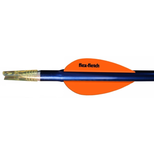 Flex Fletch FFP Vane 2 in Neon Orange Pack of 100