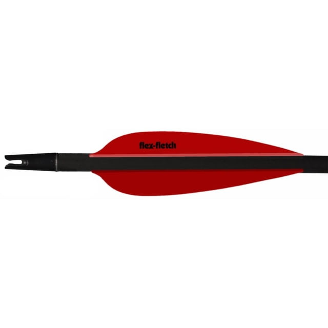 Flex Fletch FFP Vane 3.6 in Red Pack of 100 - Flex Fletch