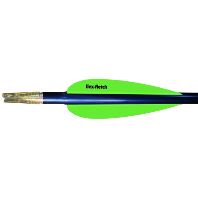 Flex Fletch FFP Vane 3 in Cosmic Green Pack of 100 - Flex Fletch