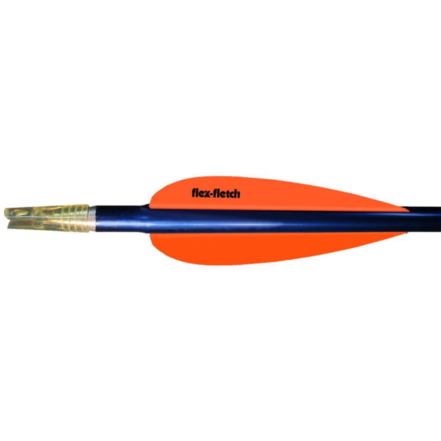 Flex Fletch FFP Vane 3 in Neon Orange Pack of 36