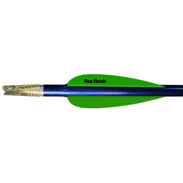 Flex Fletch FFP Vane Neon Green 2.5 in. 36 pk. - Flex Fletch