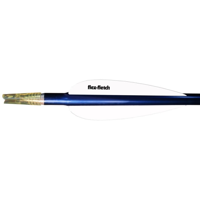 Flex Fletch FFP Vane White 3 in White Pack of 100