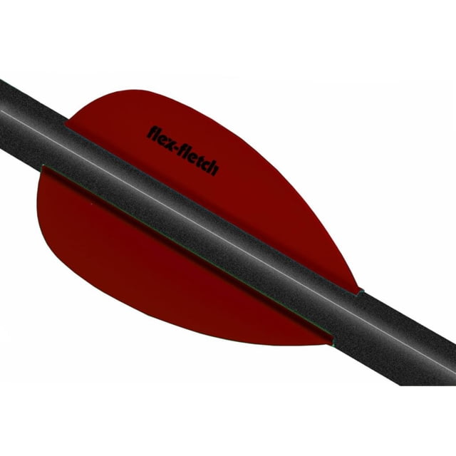 Flex Fletch Flash Real Red 2 in. 36 pk.
